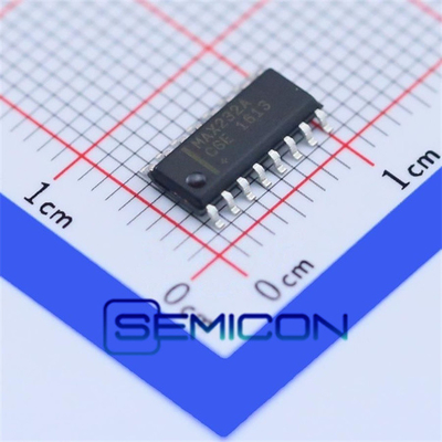 فرستنده/گیرنده دوگانه SEMICON MAX232ACSE+T SOIC 16 پین RS-232